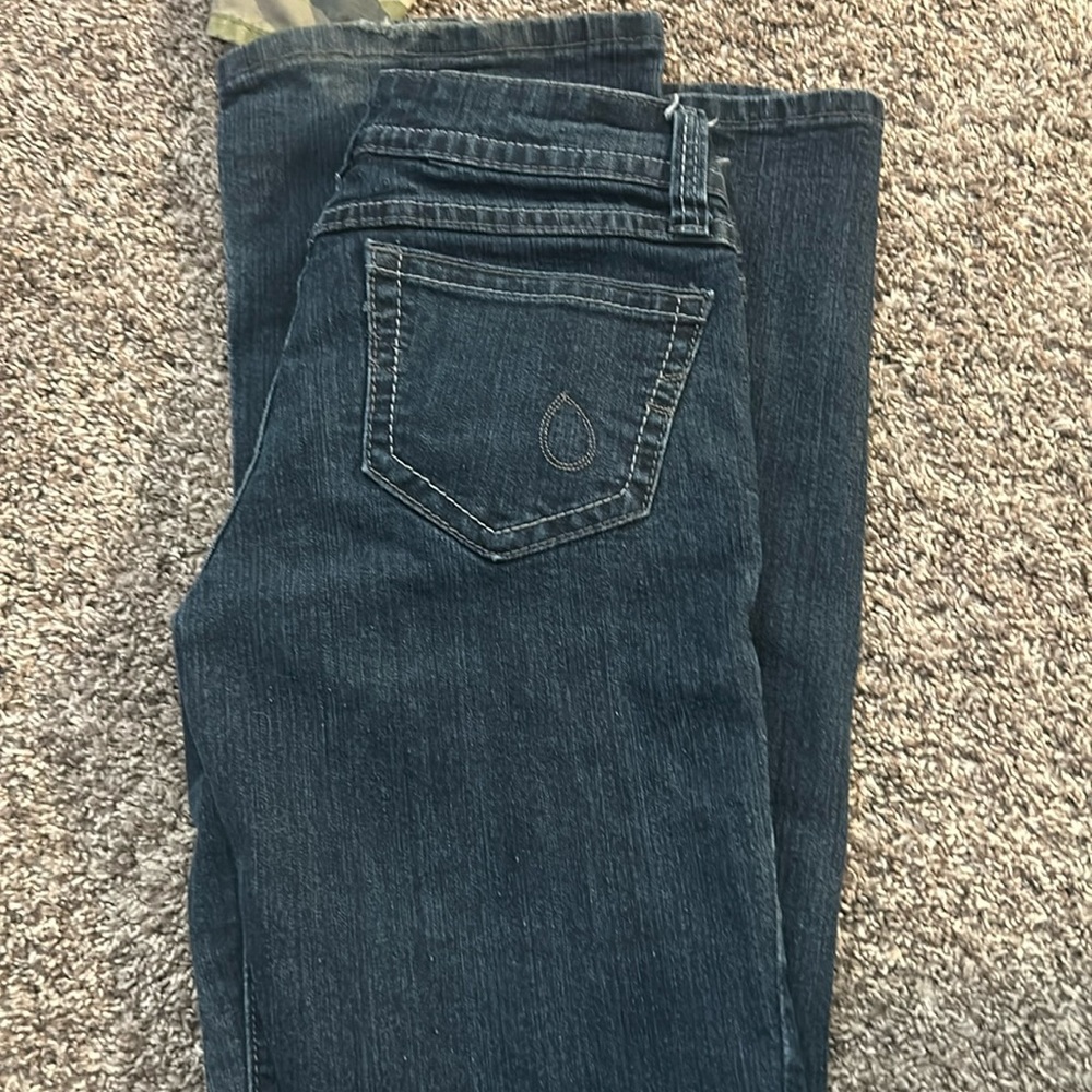 slim flared jeans